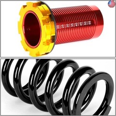 DNA MOTORING 4PCS Suspension Coilover Sleeves Spring Kit Compatible with 88-00