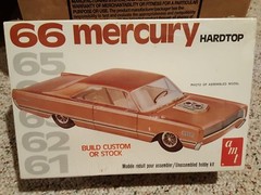 NEW FACTORY SEALED 1966 Mercury Hardtop Custom or Stock AMT Kit 1:25 # 2206