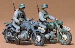 1/35 German Motorcycle Zündapp KS750 & BMW R75 Tamiya 35123 (MM123) Model kit