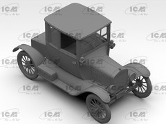 ICM 35830 – Doctors Coupe 1918 Model T, American Car – Model Kit in 1:35 Scale