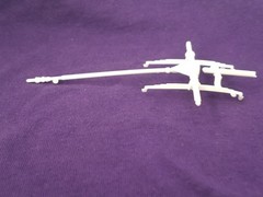 1979 GMC Captain Hook Wrecker REAR AXLE / SPRINGS for Revell 1:25 Model Kit 79