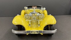 ENTEX 1936 MERCEDES 540K MAHARAJA SPORT ROADSTER 1/16 NICE BUILT DC