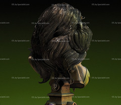 Wonder Woman Zombie Bust model kit unassembled unpainted see Description
