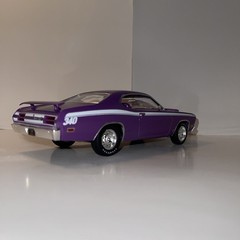 1971 Plymouth Duster 340 Built Model Car 1/25