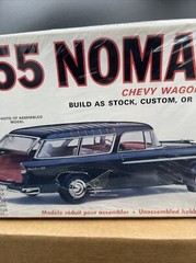 Factory Seal 1/25 Original 1955 Chevy NOMAD STATION WAGON 3 in 1 Build AMT T289