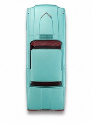 Uncommon Turquoise 1966 Ford Thunderbird Dealer Promo Car With Red Interior
