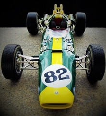 Lotus Ford Race Car 1 18 IndyCar Indy 500 Custom Built Metal Body Model 1960s