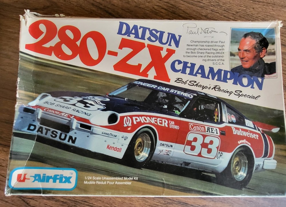 Datsun 280- ZX Model Kit- Champion Bob Sharps 1980