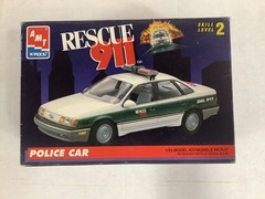 Rescue 911 TV Show, Ambulance, Police Car and Helicopter .