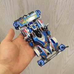 TAMIYA Mini 4WD Speed Viper FMA Front Motor Chassis 9 Tone Matte Black Custom