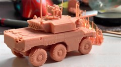3d Printed 1/72/144 EBRC Wheeled Recon-Armored Vehicle Unpainted Kit
