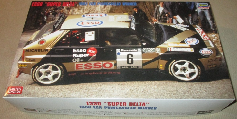 Esso Super Delta 1993 ECR Piancavallo Winner – 1/24 Model Car Kit – STARTED