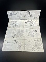Vintage Monogram Model Kit Instructions Tijuana Taxi Paddy Wagon Red Baron More