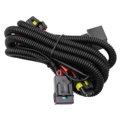 9005 9006 Relay Wiring Harness For Connector Cord Cable Add-On LED Fog Light DRL