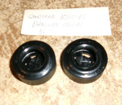 2-lot 1/24-1/25 model goodyear 10.50-15 drag way special rubber tires new