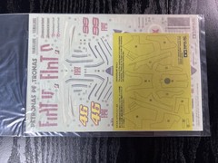 TAMIYA FIAT YAMAHA YZR-M1’09Item14117 FULL VIEW 1/12 from Japan6