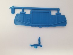 1970 Plymouth Superbird RADIATOR & HOSE from Monogram 1:24 Model Kit 70