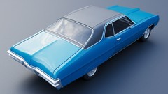 3d Printed 1/25 1968 Pontiac Grand Prix Model Kit