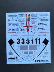 Tamiya’s Decals for 1/24TOYOTA GT-One TS020.Item24222 from Japan