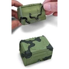 Model Kit Toy Vehicle Assembly With Camouflage Elastic Putty For Airbrushing