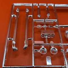 1968 Camaro Z/28 AMT Chrome Grill Bumpers Supercharger Model Parts 1:25 New 10