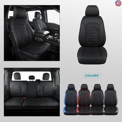 F150 Seat Covers Full Set – Pickup Truck Seat Protectors for Ford 2015-2026