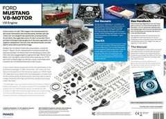 Franzis Ford Mustang V8-Motor Model Hobby Kit