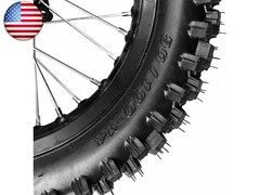 90/100 14″ Rear Wheel Tire and Rim Inner Tube with 15mm Bearing Assembly Fit