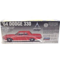 Lindberg 1964 Dodge 330 1/25 Scale Model Kit Sealed 426 Max Wedge Mopar