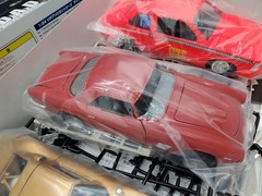 Junkyard Lot 3-Model Kits Taxi Vehicle Plus Partial Built Cars SELLING 4 Parts