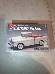 A10D AMT ERTL 1955 Chevrolet Cameo Pickup 1/25 Model Kit Factory Sealed