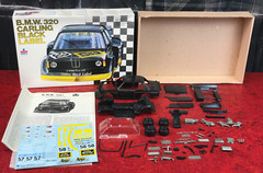 OPEN BOX ESCI Italy 1:24 Plastic Model Kit BMW 320 CARLING BLACK LABEL 3005