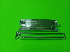 Grill Bumpers 1975 Chevy Van Aquarod Race Team 1/25 AMT Chrome Grille