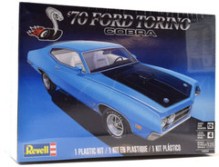 Revell 1970 Ford Torino Cobra 1/25 Scale Plastic Model Car Kit 14534