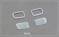 ZoomOn 1/24 320i (E36) Front Kidney Grille for Nunu kit