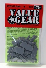 1/72 Allied Tank Bits Set #2 – Value Gear War Gaming Diorama – Brail Scale 72SH2