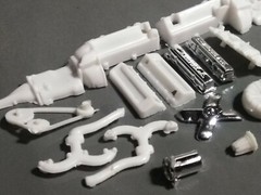 🌟 283 SBC Engine 1957 Chevy Bel Air 1:25 Scl 1000s Model Car Parts 4 Sale.