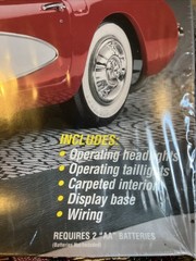 AMT 1957 Corvette Convertible LARGE 1/16 Scale #6464 VTG Unassembled Model Chevy
