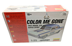 Lindberg 1964 Dodge 330 SS Color Me Gone 1/25 Model Car Kit Factory Sealed!