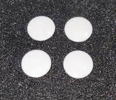 1/25 Resin SALT FLAT STYLE HUBCAPS 59 CHRYSLER IMPERIAL COUPE Scale Moon Discs 1