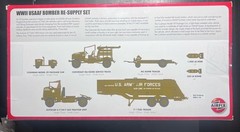 Airfix A06304 1:72 Scale WWII USAAF Bomber Re-Supply Set Model Kit (New In Box)