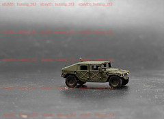 3D Printed 1/144 American Hummer armored vehicle Finished Model