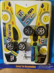 Thunder 02 Pull Back Racing Car Model Kit Unassembled Sealed Package