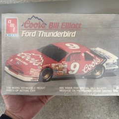 🏁Amt Ford Thunderbird🚦Coors🍻Bill Elliot🏁NASCAR🏁 1/24 Model