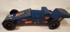 Indy Car 1 Pinewood Derby Car #55 Wood Car