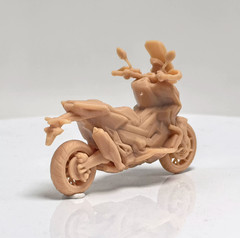 1/64 Motorcycle Model X-ADV750 Garage Model Accessories Scene Not Colored 1pc