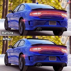 Roof Spoiler Compatible with Dodge Charger All Model, V Style Wing Fits for