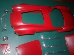 SHELBY STREET COBRA 427 BODY ,INTERIOR,GLASS,DECALS,TRIM