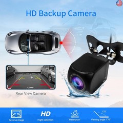 Wireless Double Din Car Stereo with 9″ HD Touchscreen | CarPlay & Android