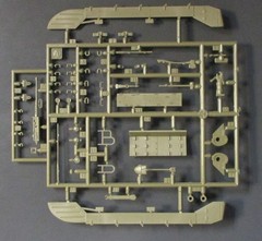 Tamiya 1/35th Scale US M8 Howitzer – Parts Tree A from Kit No. 35312